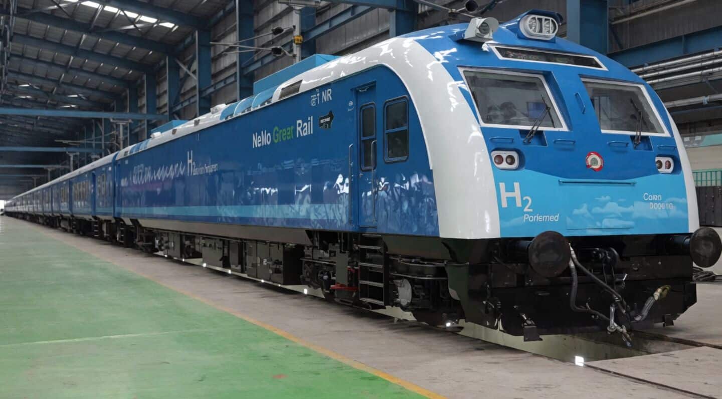 Indian Railways to raise 1st hydrogen train to 110 kph