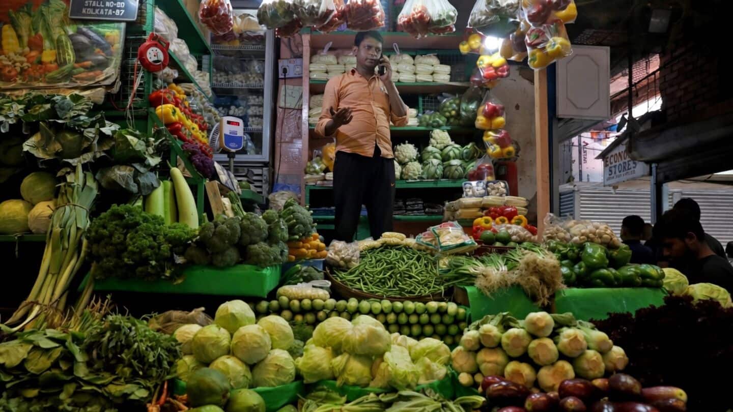 India retail inflation 4.38% in June 2026 driven by food