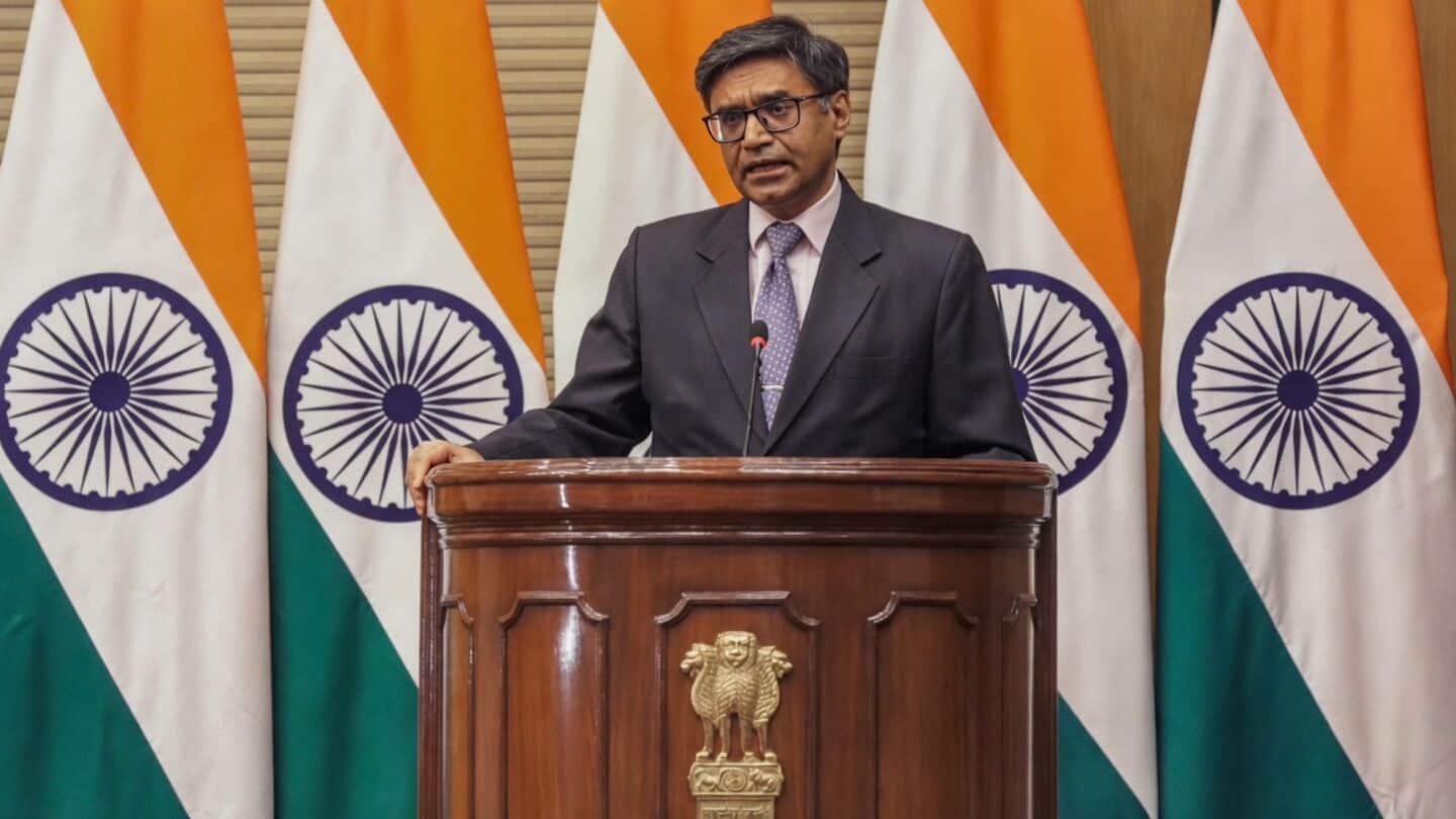 India's foreign secretary Vikram Misri extended to July 14 2027