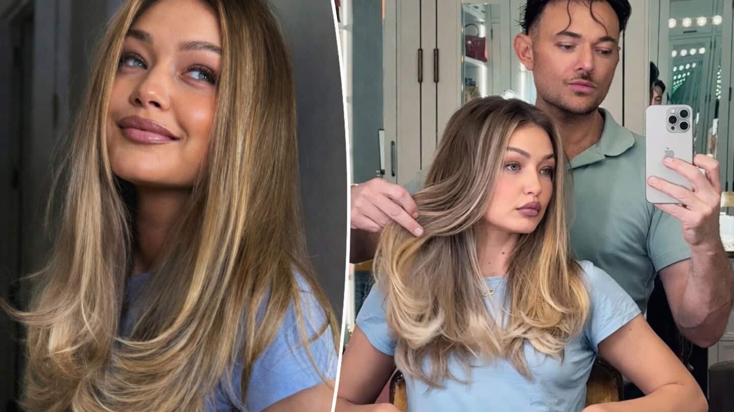 Hadid debuts heart-shaped 'Love Layers' haircut at Swift-Kelce rehearsal dinner