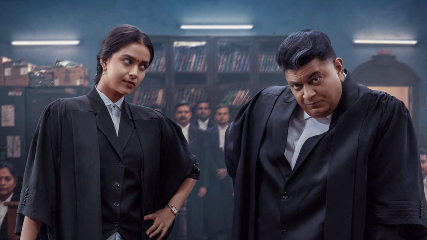 Teaser shows Suresh facing Mysskin in 'Sathyavan Savithiri' courtroom comedy