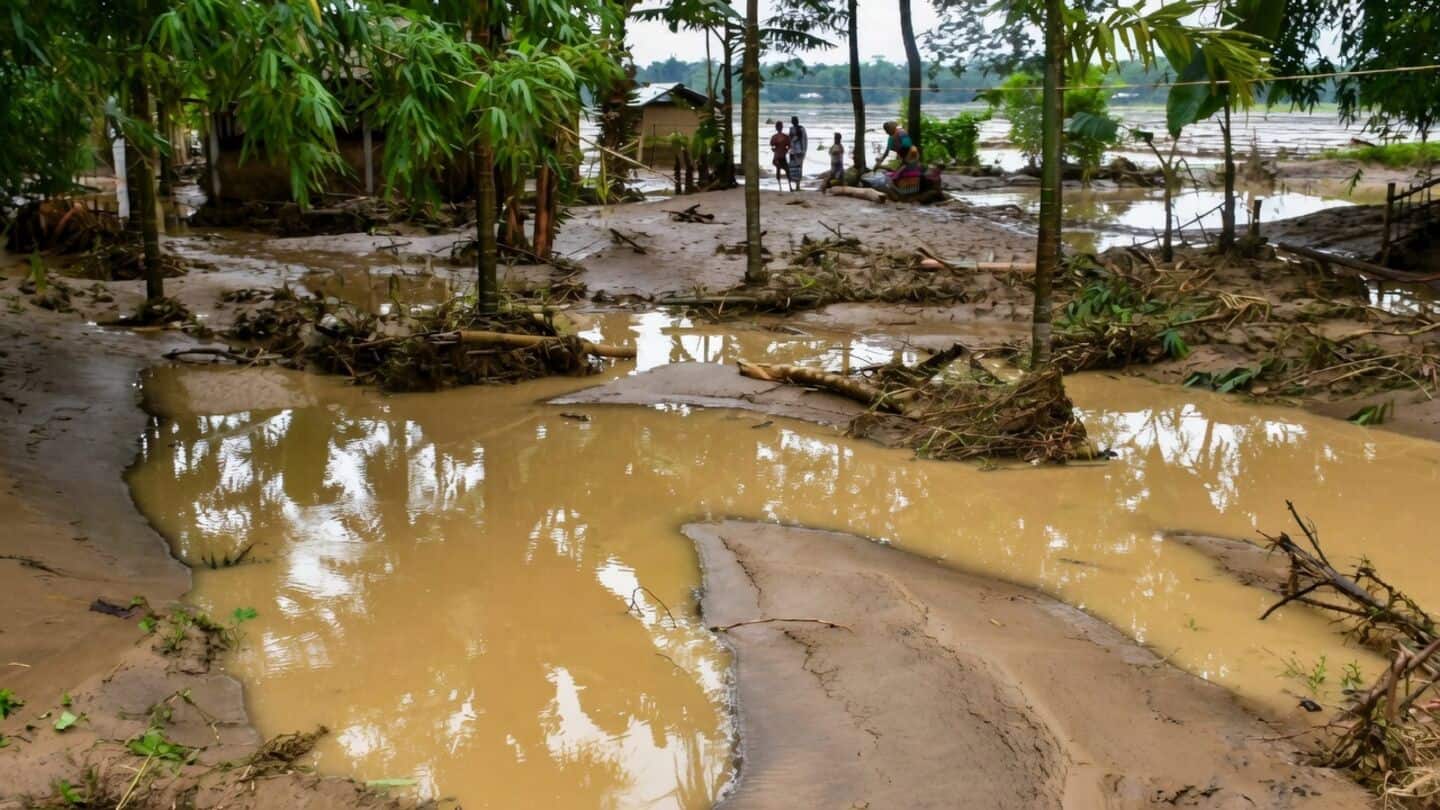 Assam floods kill 4, affect over 37,000 across 6 districts