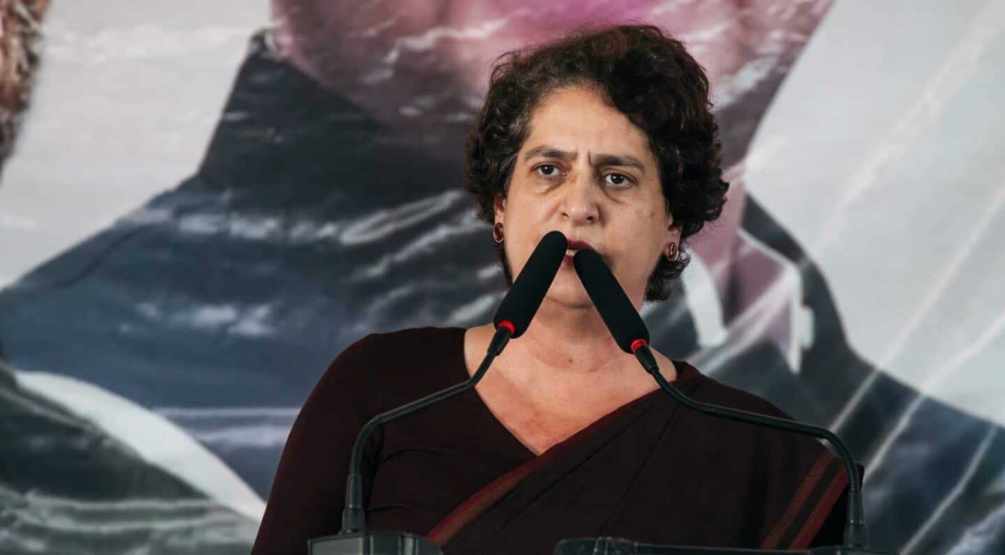 Priyanka Gandhi Vadra 'gau mutra' remark prompts petition about Kamakoti