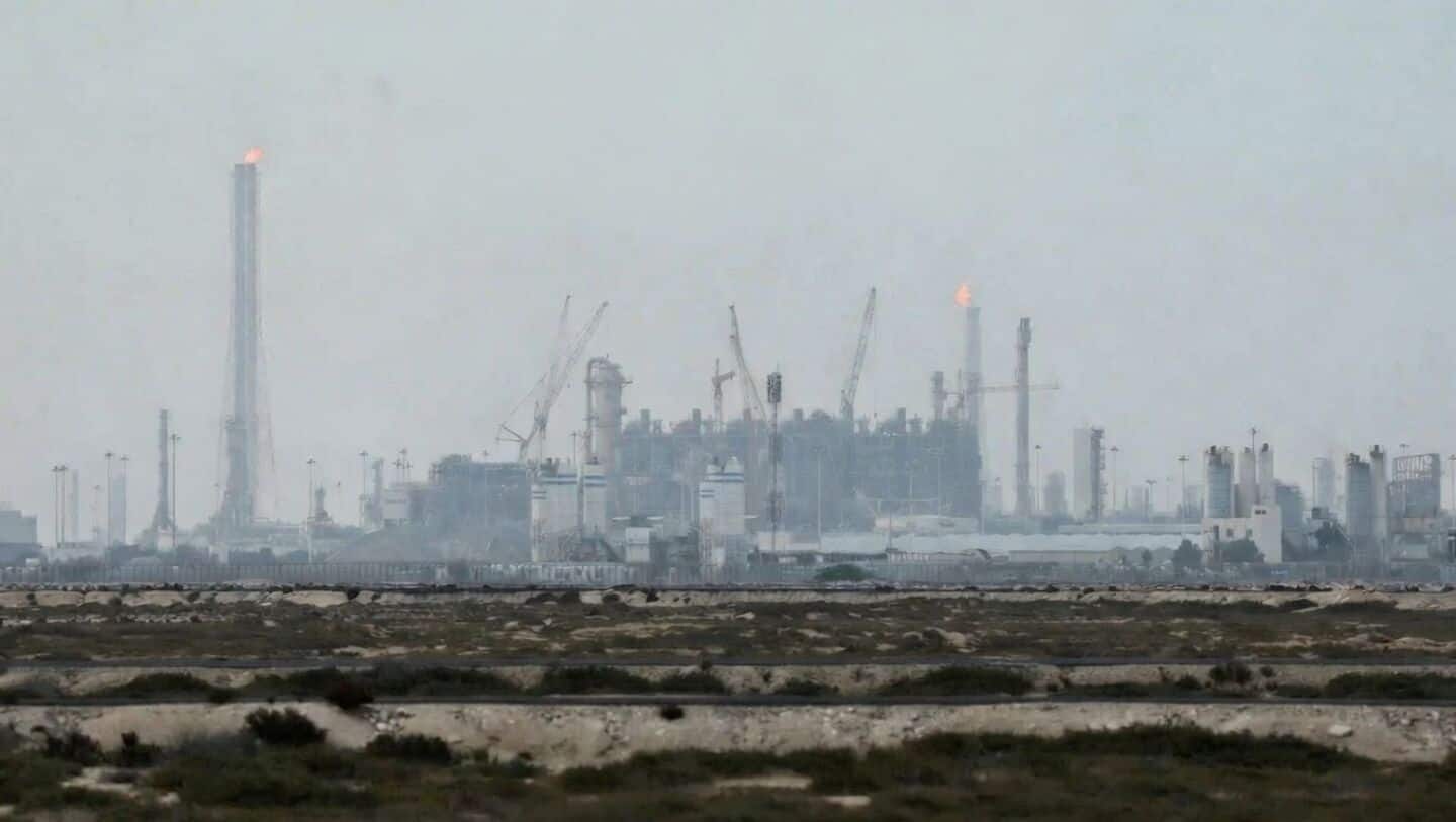 Iranian drone attack strands over 4 dozen Qatari LNG tankers