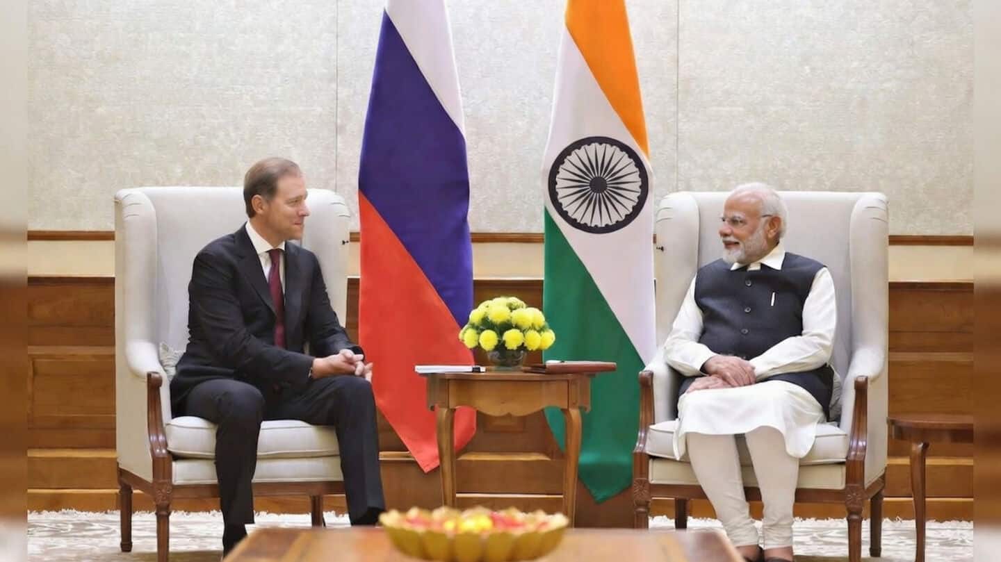 Modi meets Denis Manturov in New Delhi to discuss trade