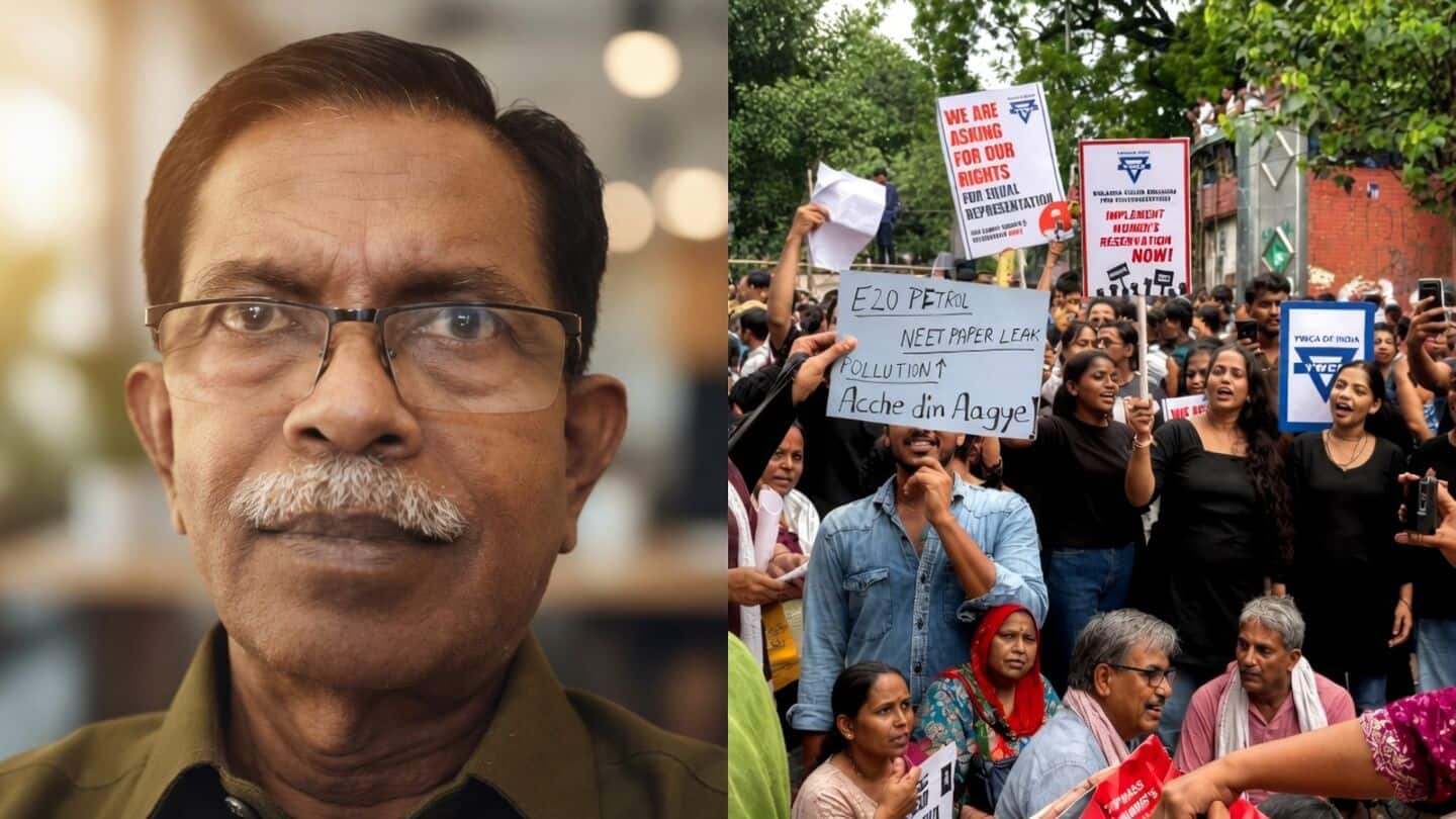 TG Mohandas detained in Kochi over inflammatory NEET protest videos