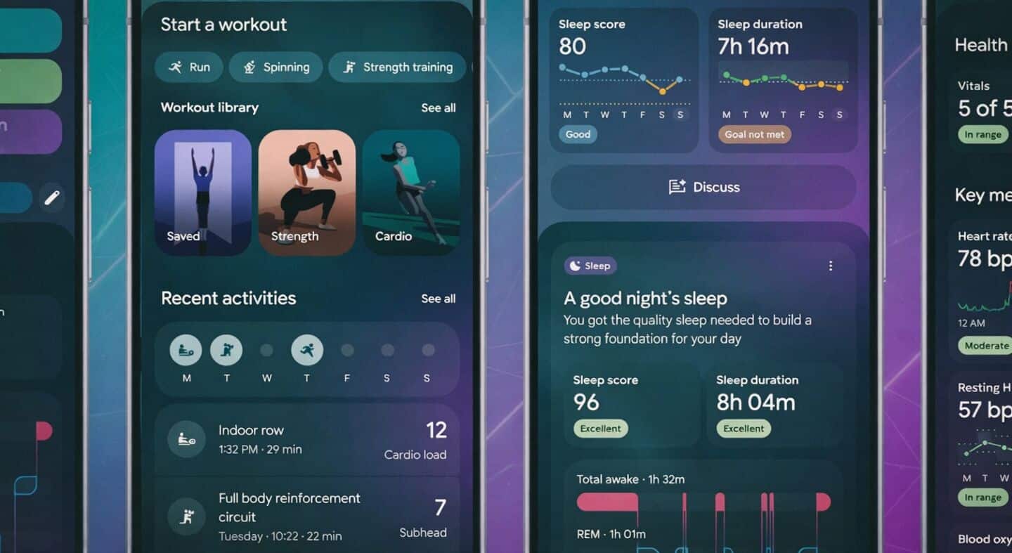 Google brings Health 5.0 quick access widget to Fitbit Android