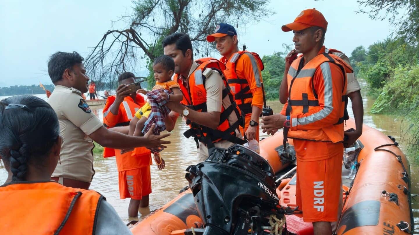 Godavari crosses 56-foot danger mark at Bhadrachalam, 3rd flood warning