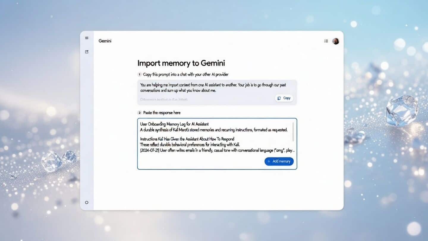 Gemini's new switching tool makes it easier to switch chatbots