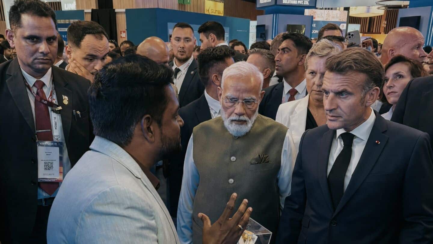 Cosmoserve Space pitches orbital debris plan to Modi and Macron