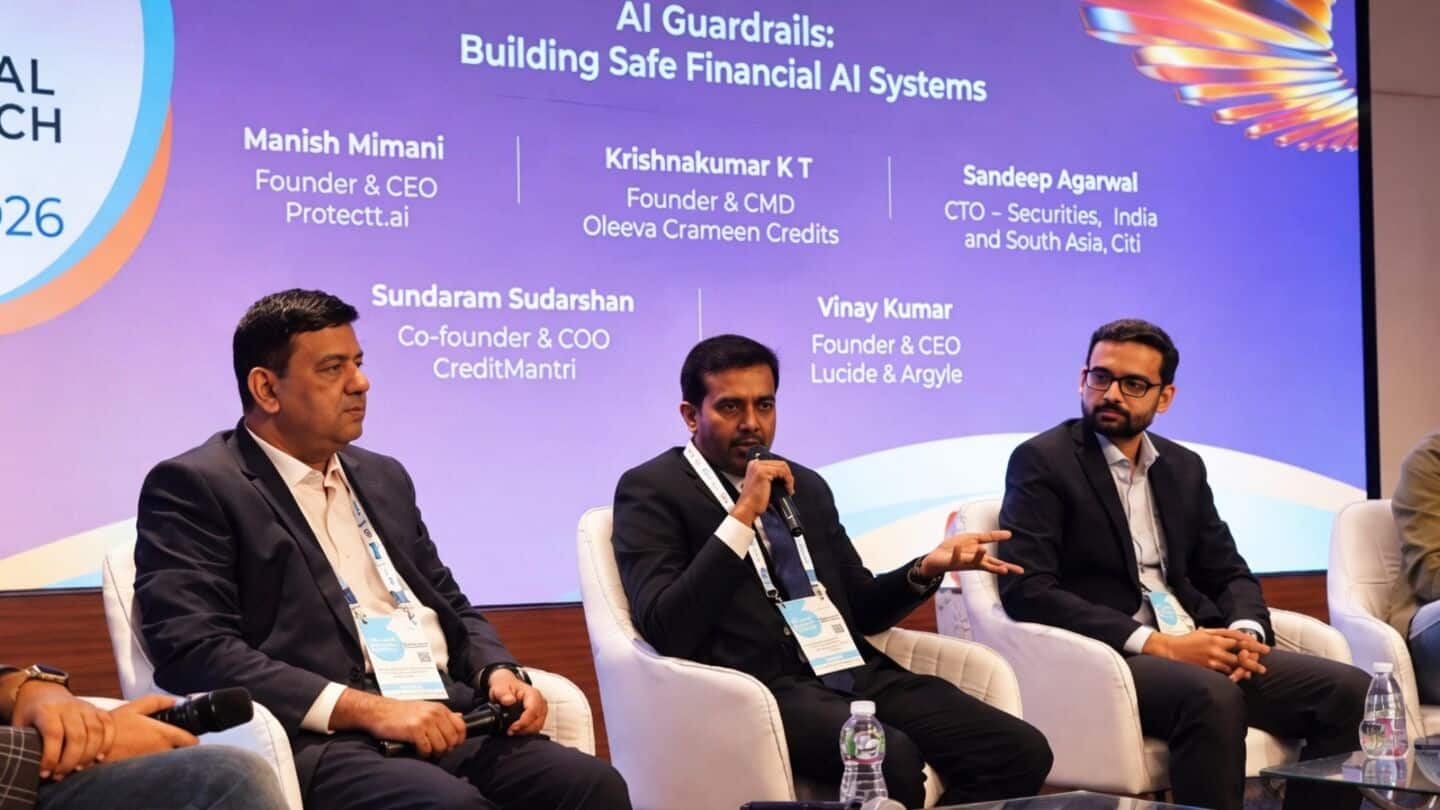 Global Fintech Fest: Krishnakumar K T urges human-led AI oversight