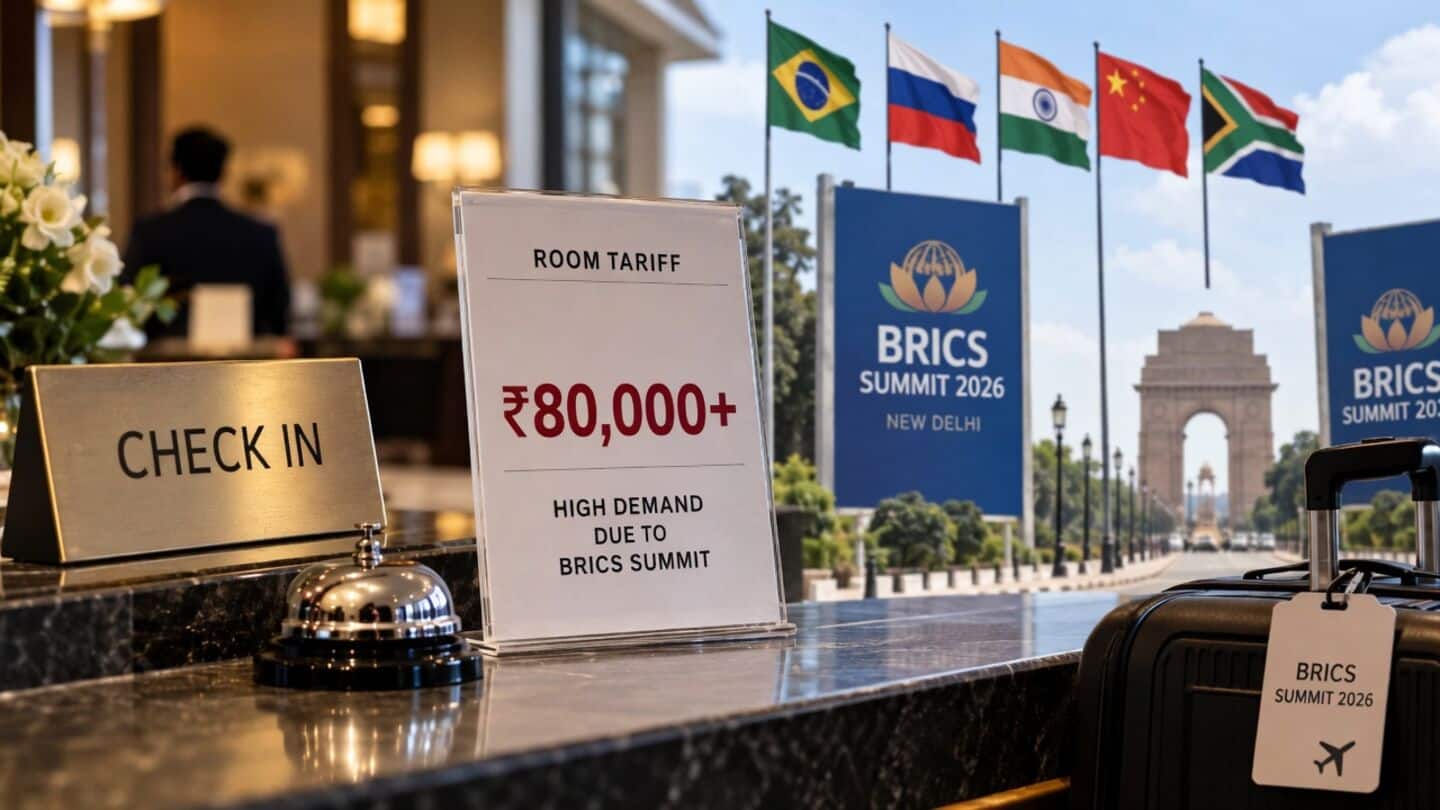 Delhi-NCR hotels surge to over ₹80,000 ahead of BRICS summit