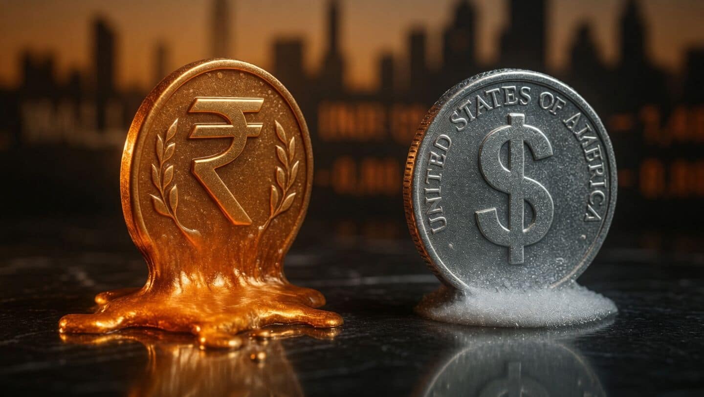 RBI sold $53.1 billion in FY26 (the fiscal year ended March 2026) to stabilize the rupee
