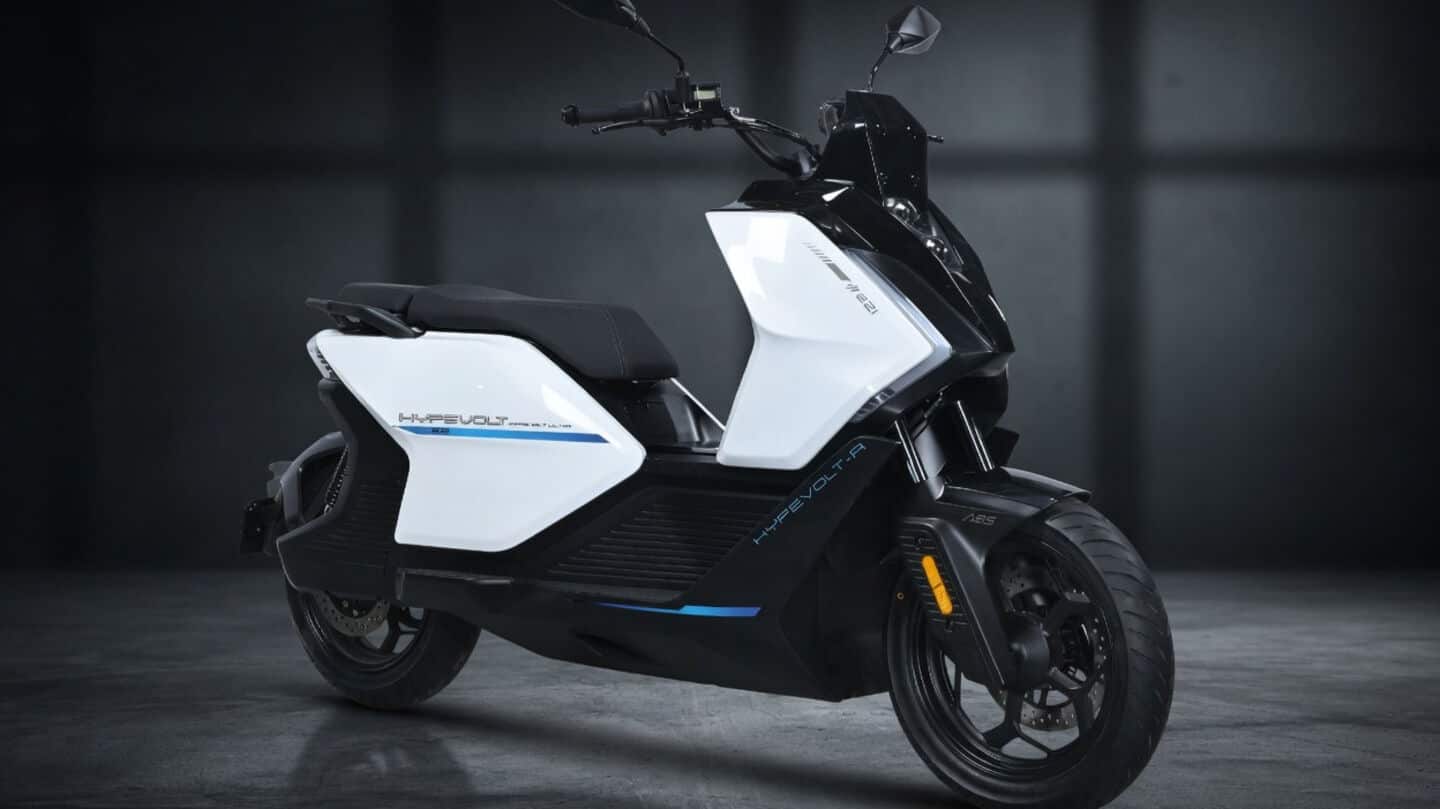 Keeway launches Hypevolt-R electric scooter in India at ₹1.99L