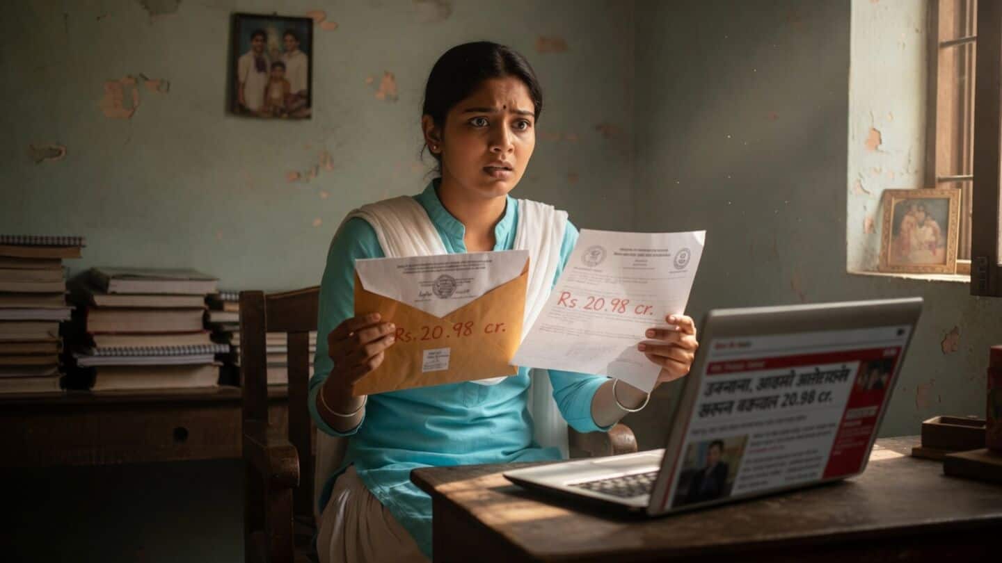 Rashmi Savita received ₹20.98cr tax notice, says IDs misused