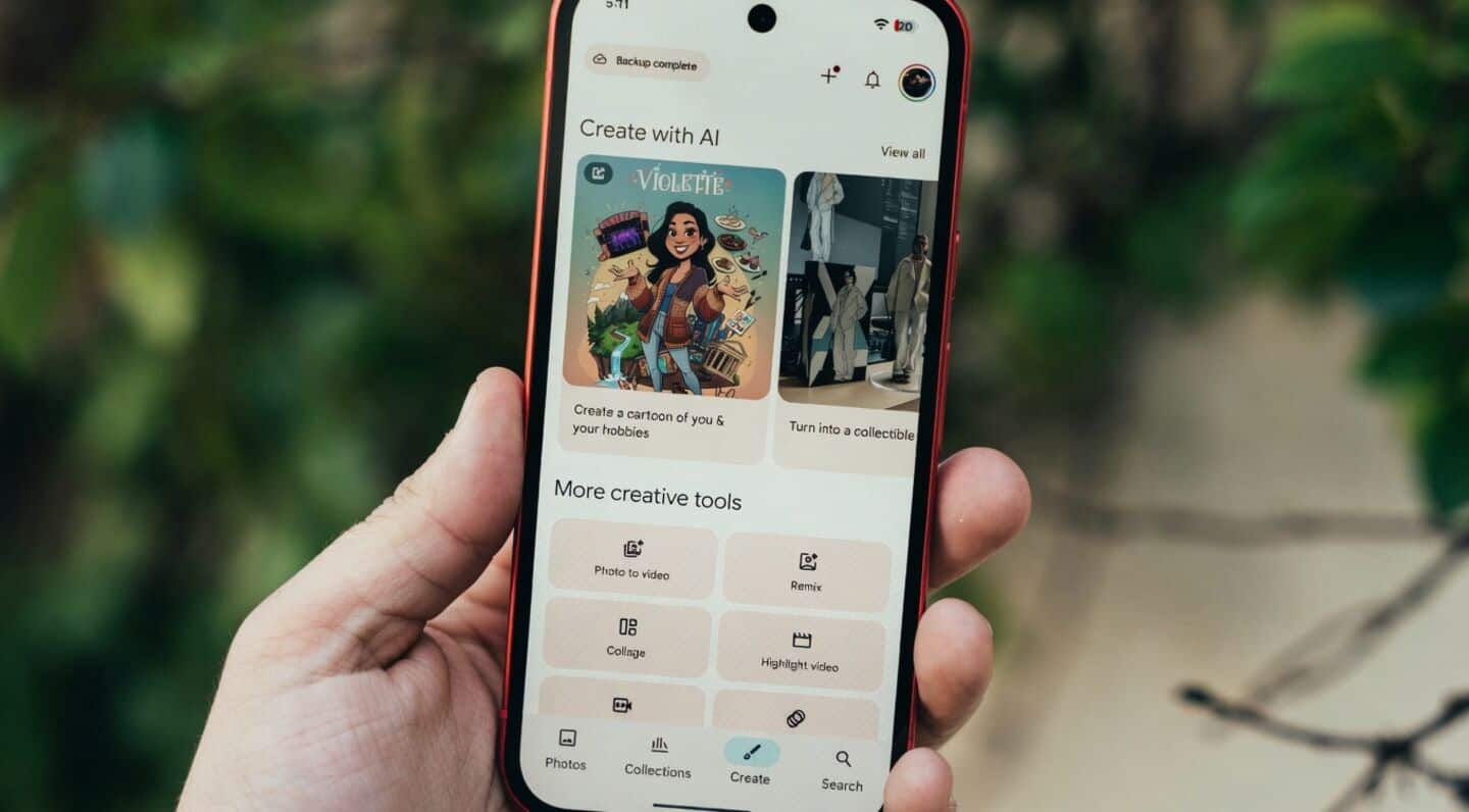 Google Photos for Android gains shimmer toggle, Material 3 redesign