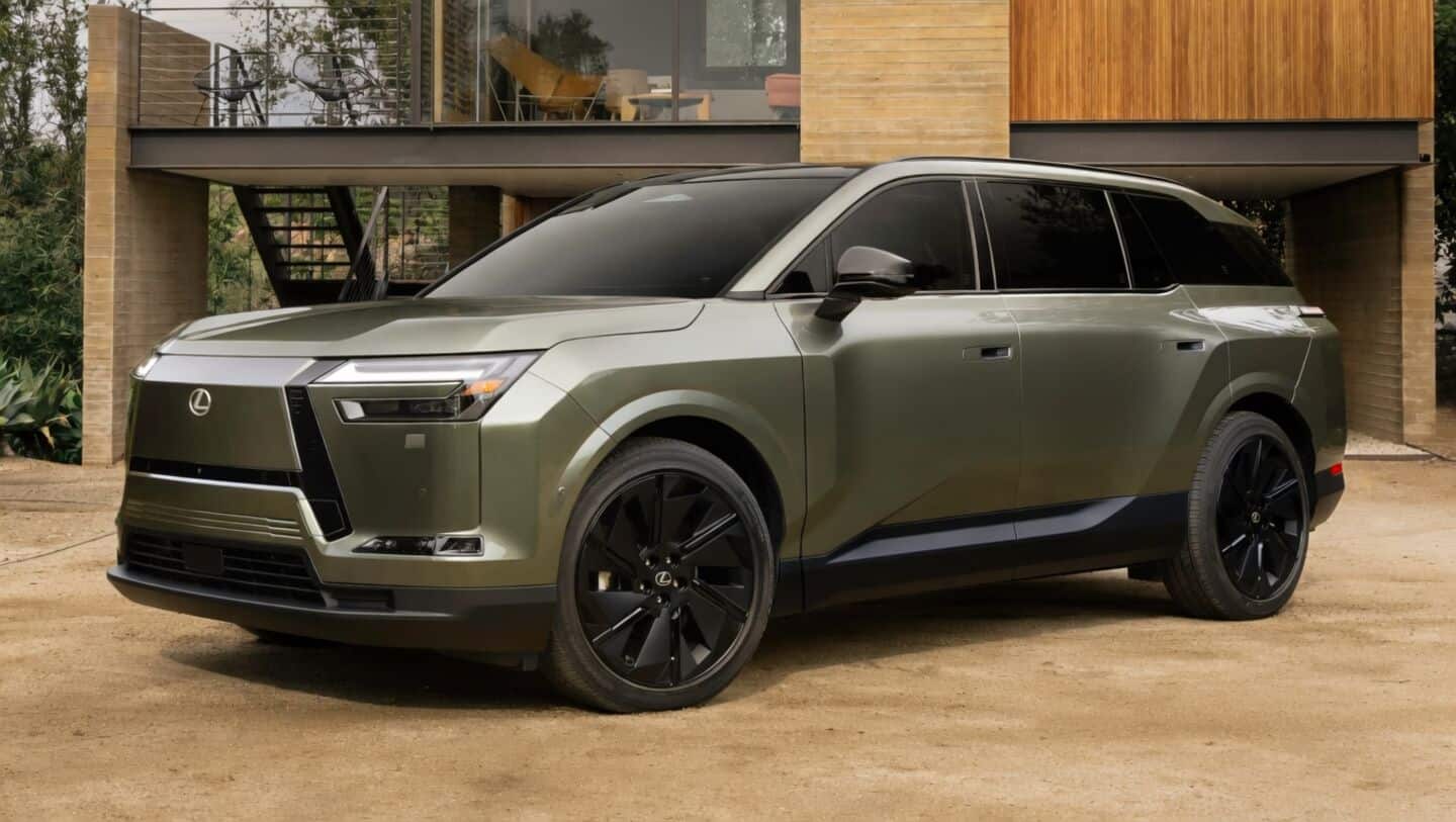 Lexus unveils 2027 TZ, its 1st electric 3-row SUV U.S.-bound