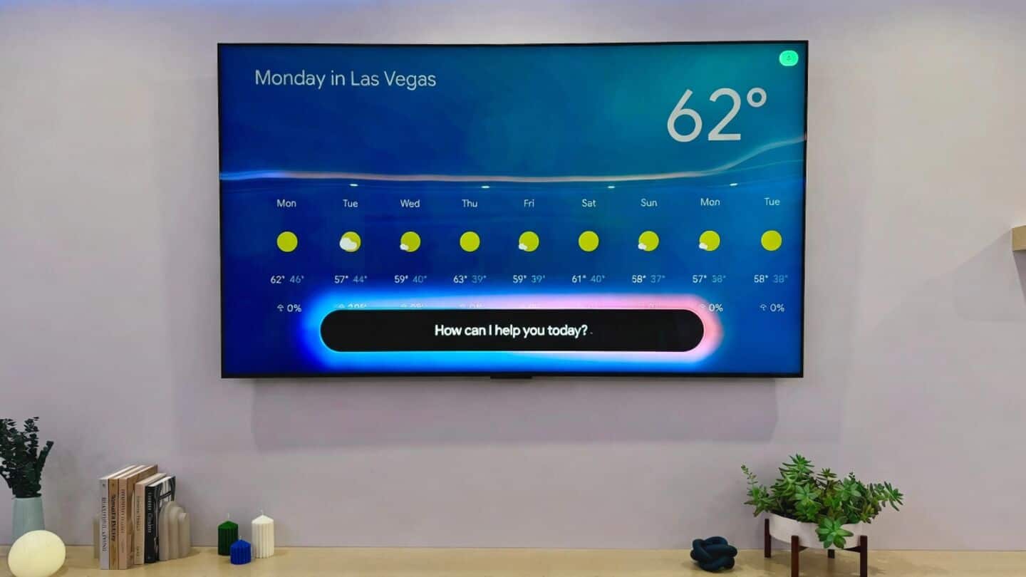 Google unveils Gemini updates for Google TV at CES 2026