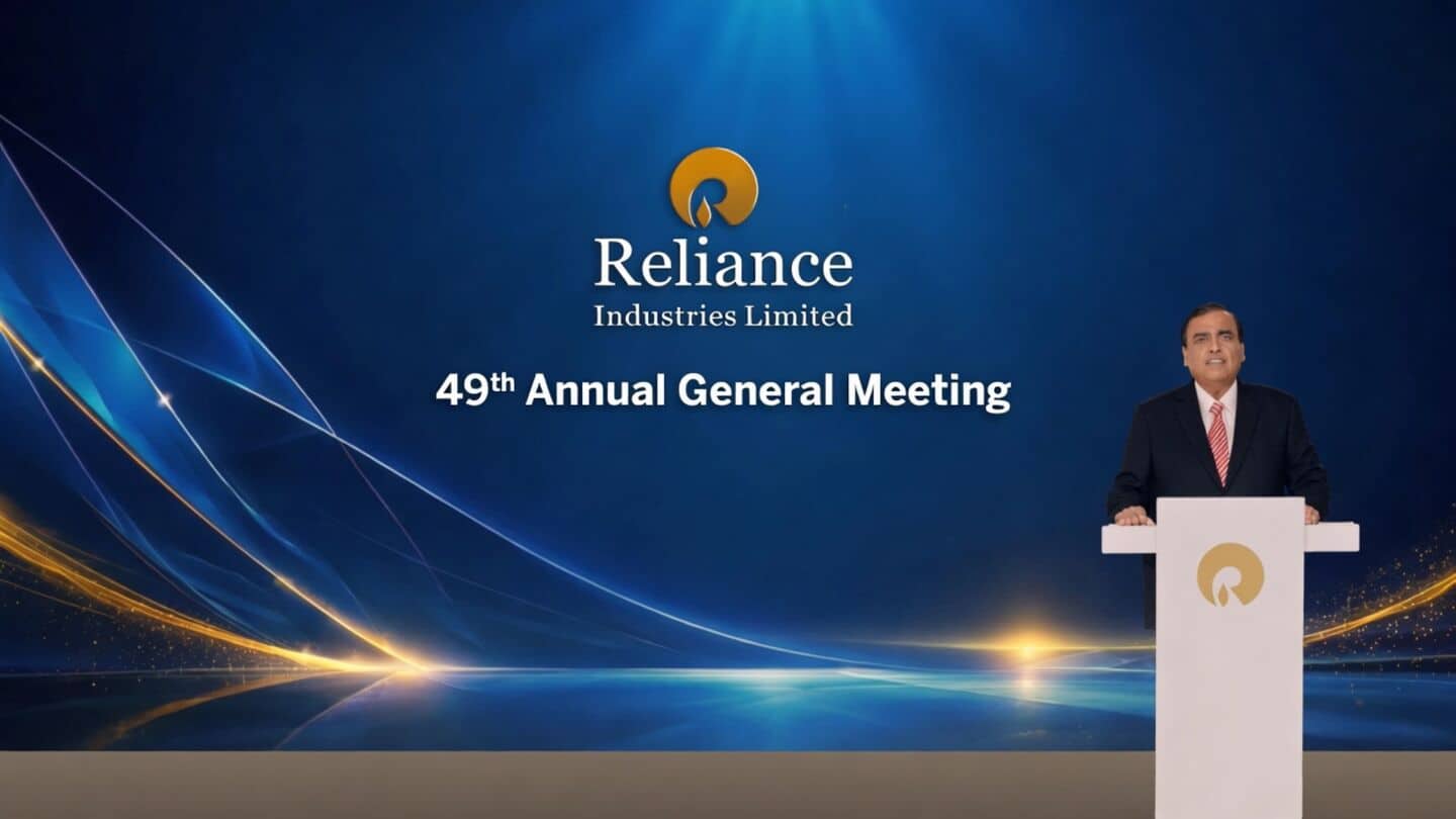 Mukesh Ambani urges India to lead AI with Reliance Intelligence