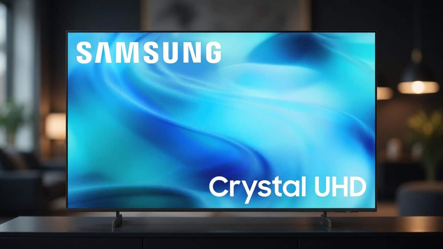 Amazon cuts up to $70 on Samsung Crystal UHD TVs