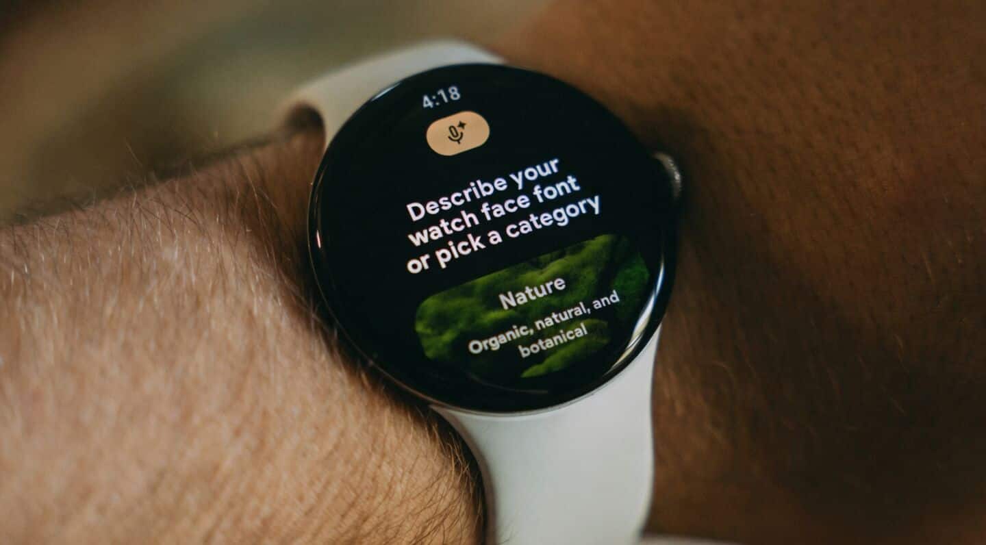 Google adds Gemini intelligence face design to Pixel Watch 4