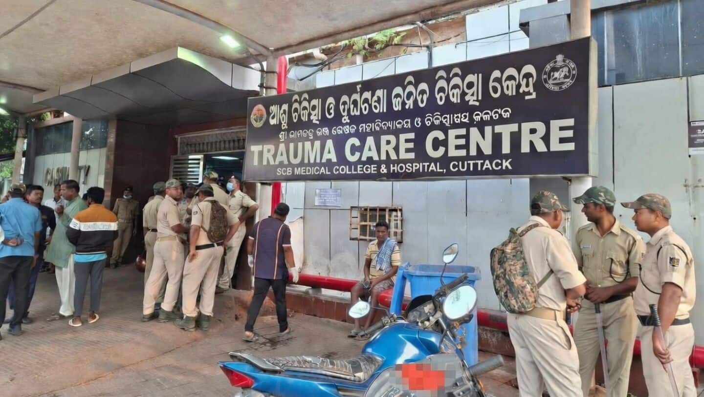 Odisha: 10 die in hospital fire, 4 officials suspended