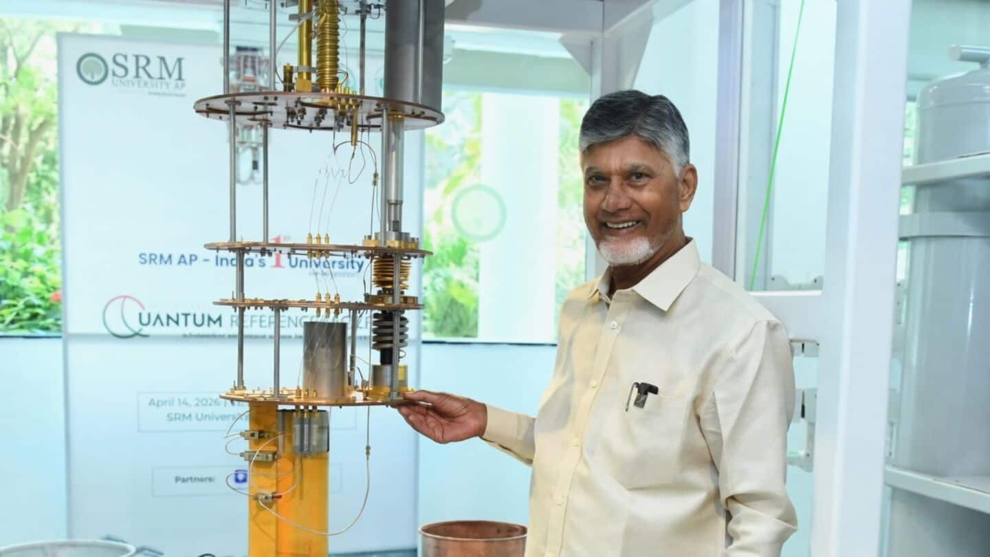 Amaravati Quantum Valley cools dilution refrigerator to 4 Kelvin