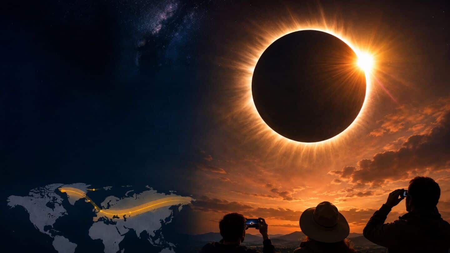 August 12 total solar eclipse visible in Greenland and Iceland