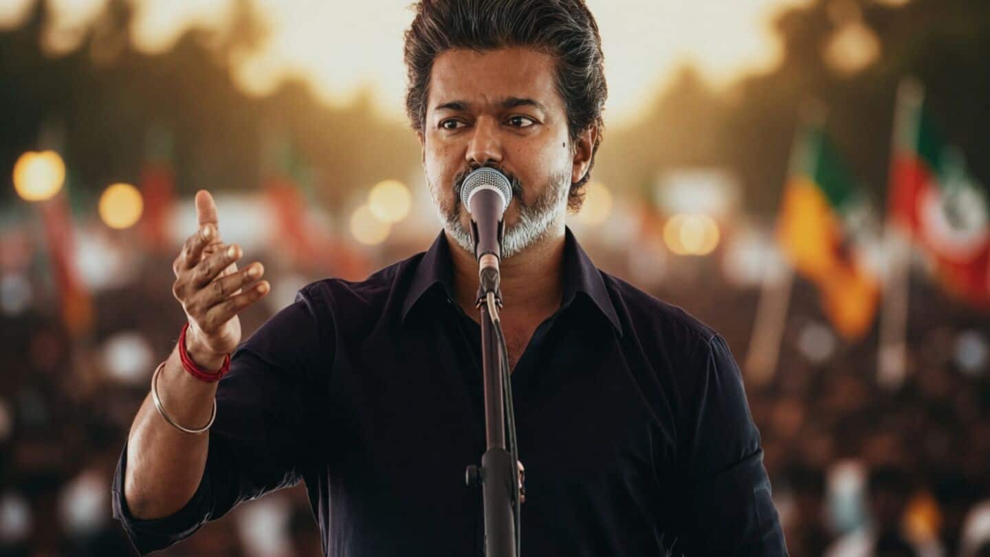 C Joseph Vijay calls Karur stampede deepest political wound
