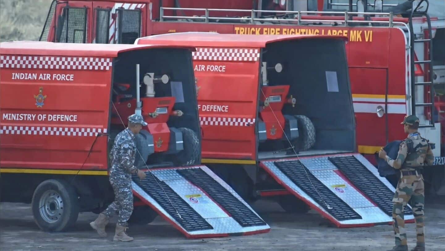 Indian Air Force demonstrates FF bot to protect military bases