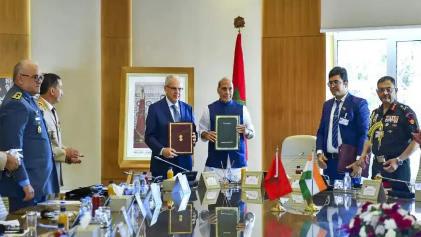 India opens 1st overseas defense manufacturing unit in Morocco