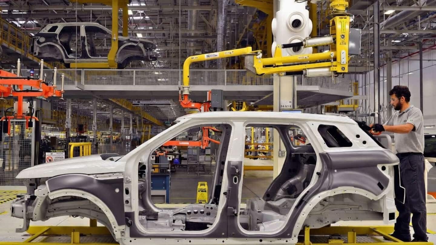 Jaguar Land Rover temporarily halts Solihull production over parts issue