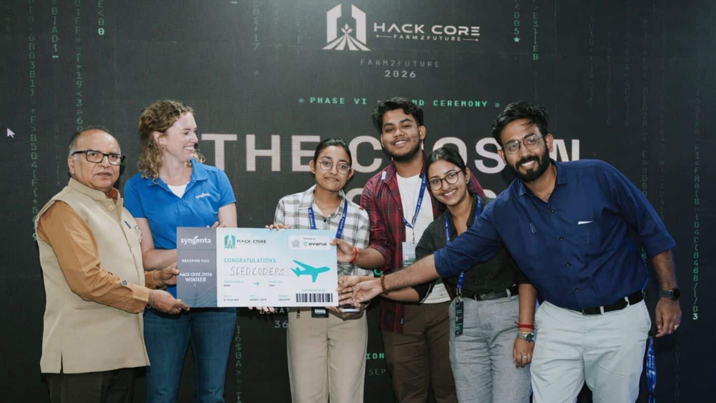 Syngenta, IIT Ropar and Annam.ai bring AI to Indian agriculture