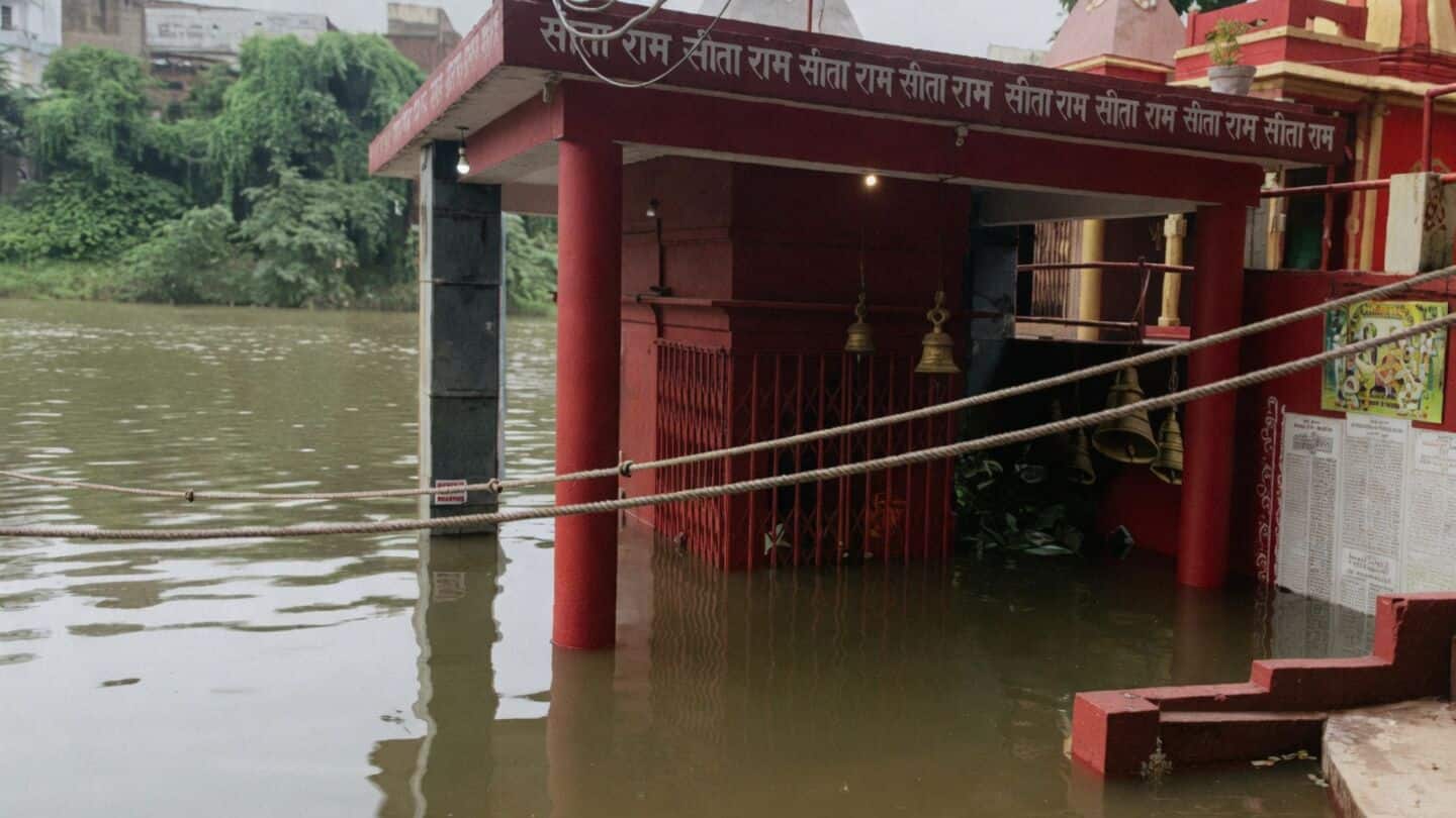 Ganges river in Varanasi crosses warning mark at 70.54 meters