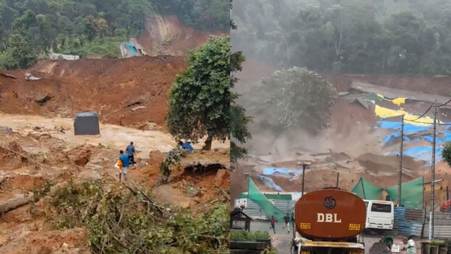 Meppadi tunnel project landslide traps workers, injures 5 in Wayanad