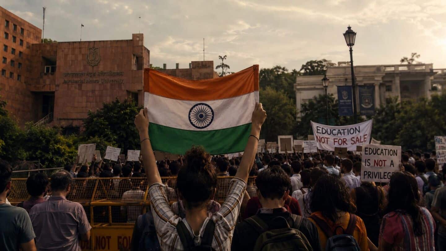 Students' 36-day Jantar Mantar protest prompts a minister's resignation