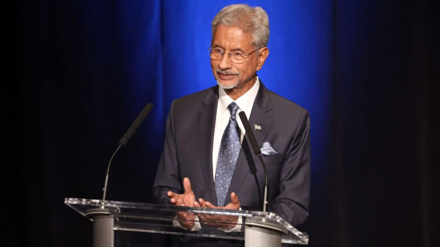 S Jaishankar warns US Pakistan cross-border terrorism strains ties