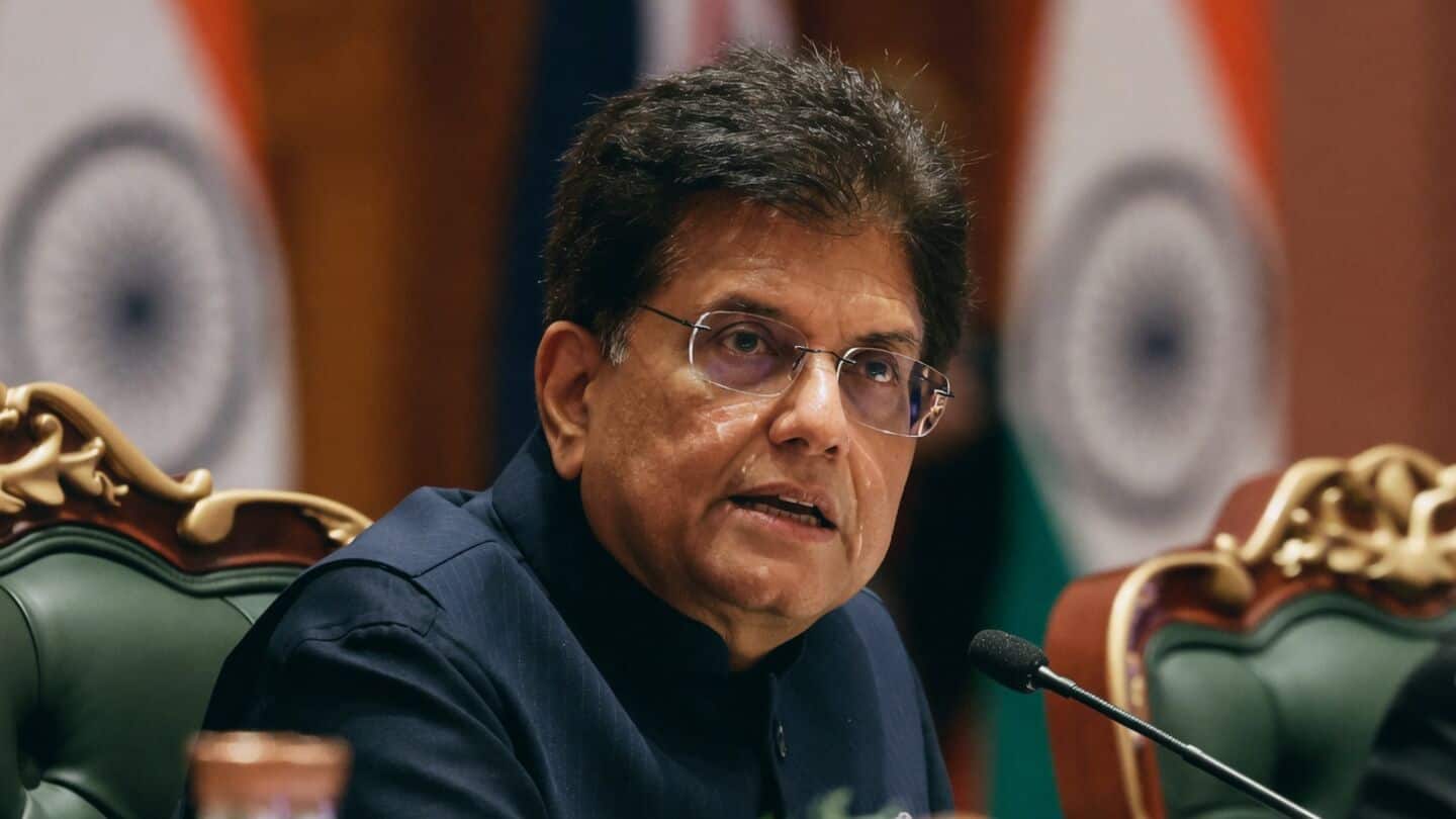 Piyush Goyal cites China risk in India's RCEP rejection
