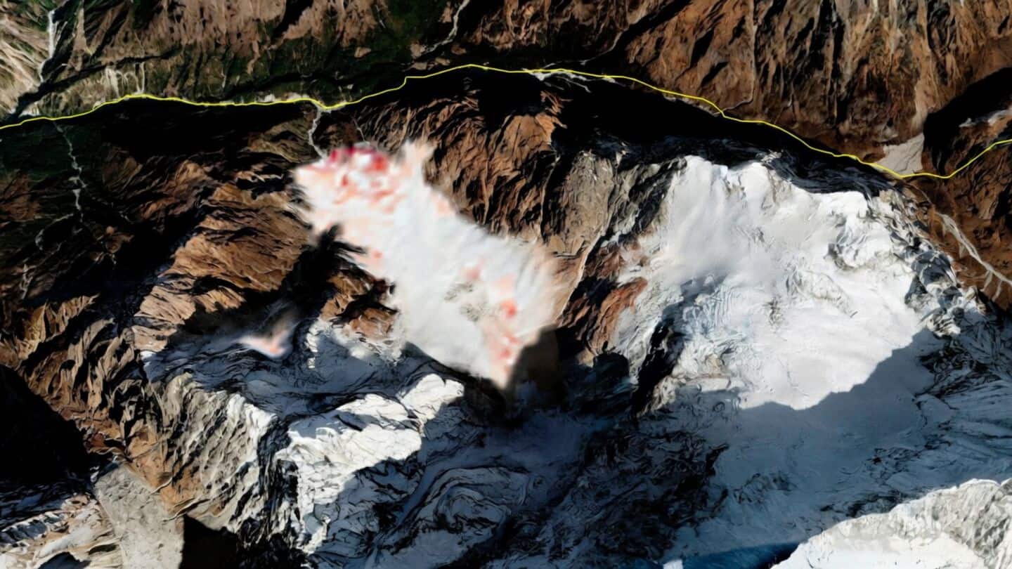 Satellite interest rises after Himalayan glacier collapse kills over 1,000