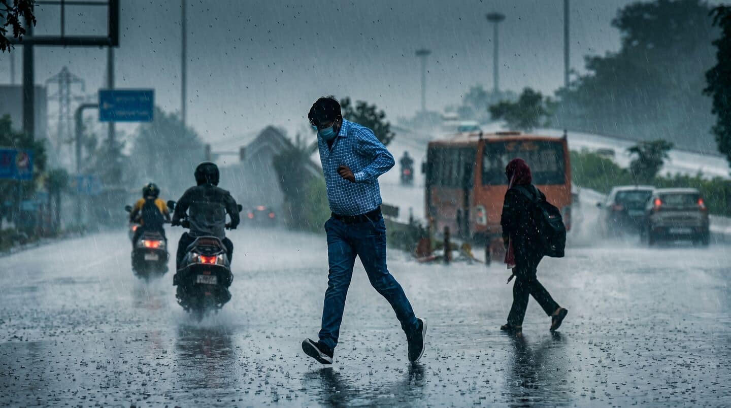 Rain, thunderstorms and hail ease Delhi heat across the city
