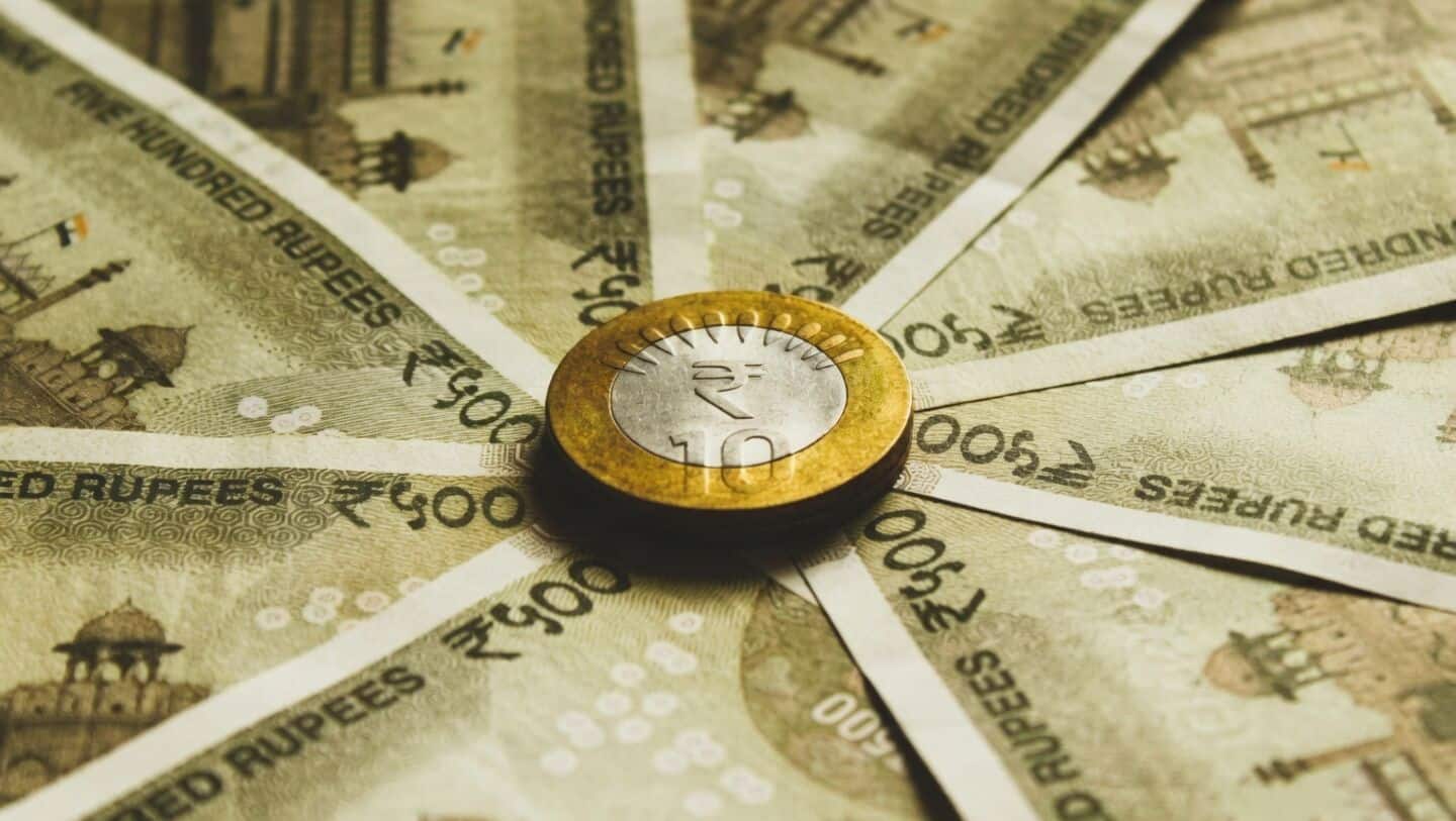 Indian rupee falls to ₹96.38 amid high US yields