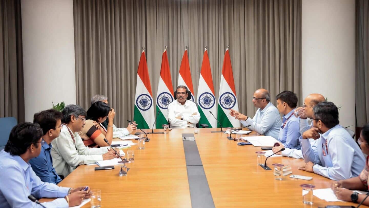 Dharmendra Pradhan meets security ahead of NEET re-exam June 21