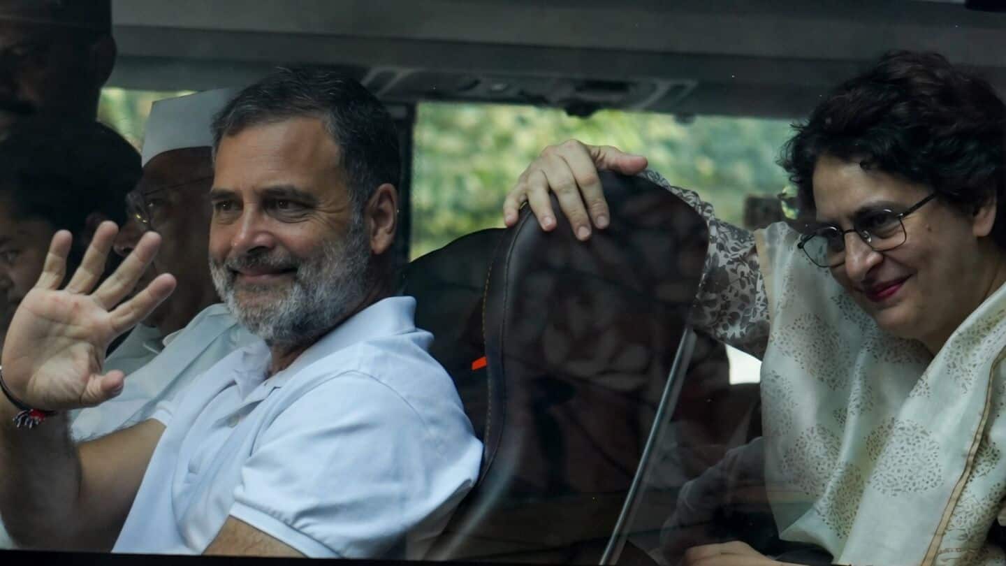 Delhi protests prompt 25 FIRs and Gandhi siblings named
