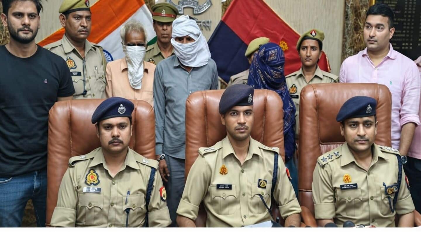 Alka and Pawan accused of cyanide poisoning in Daurala, Meerut