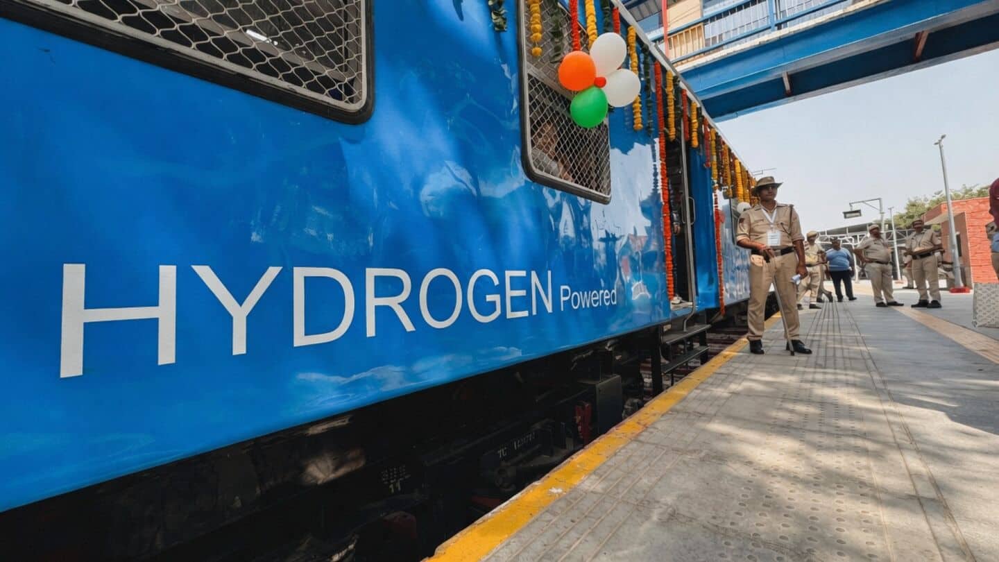 Narendra Modi launches India's 1st hydrogen-powered train on Jind-Sonipat route