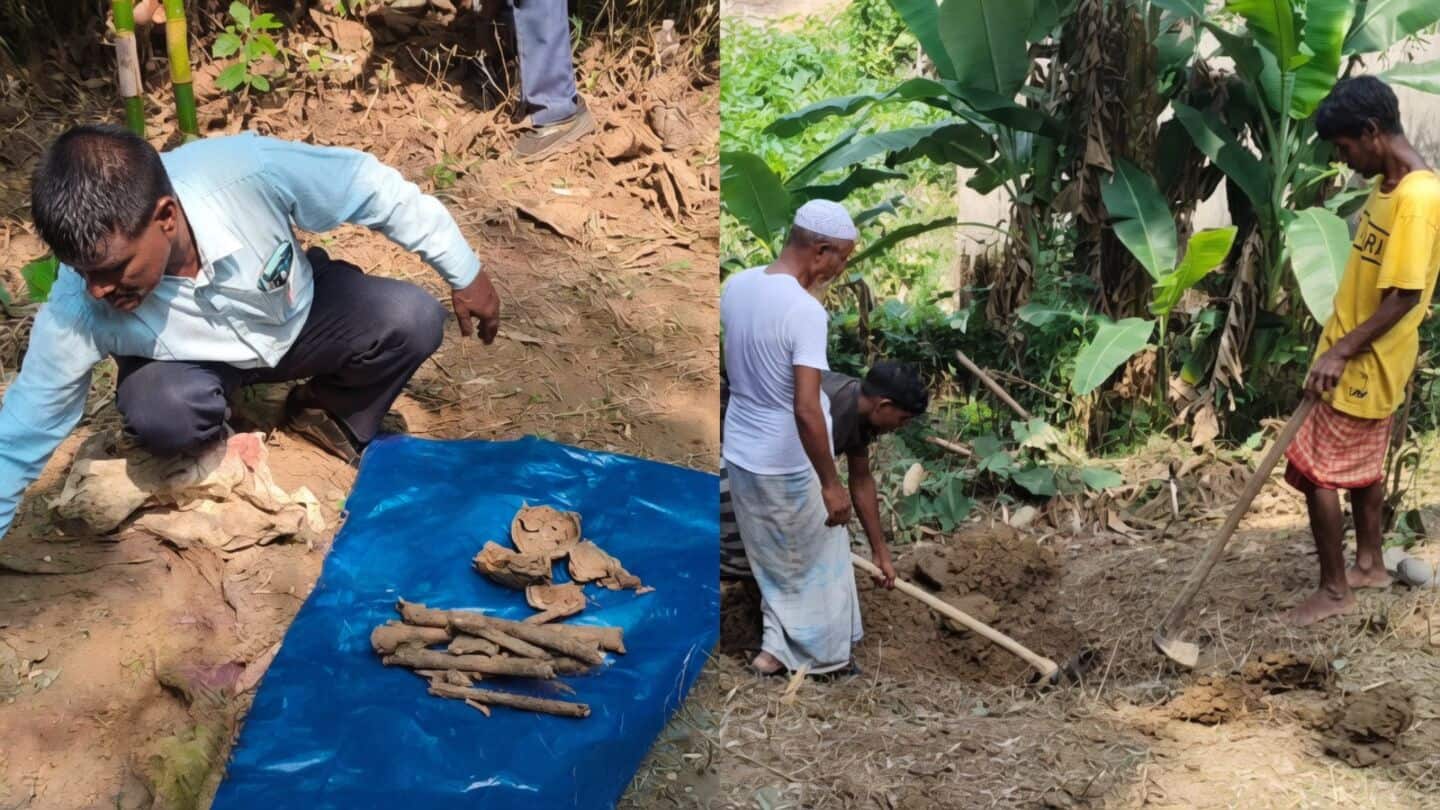Officials exhume 3 bodies in Assam in Ashish Som case