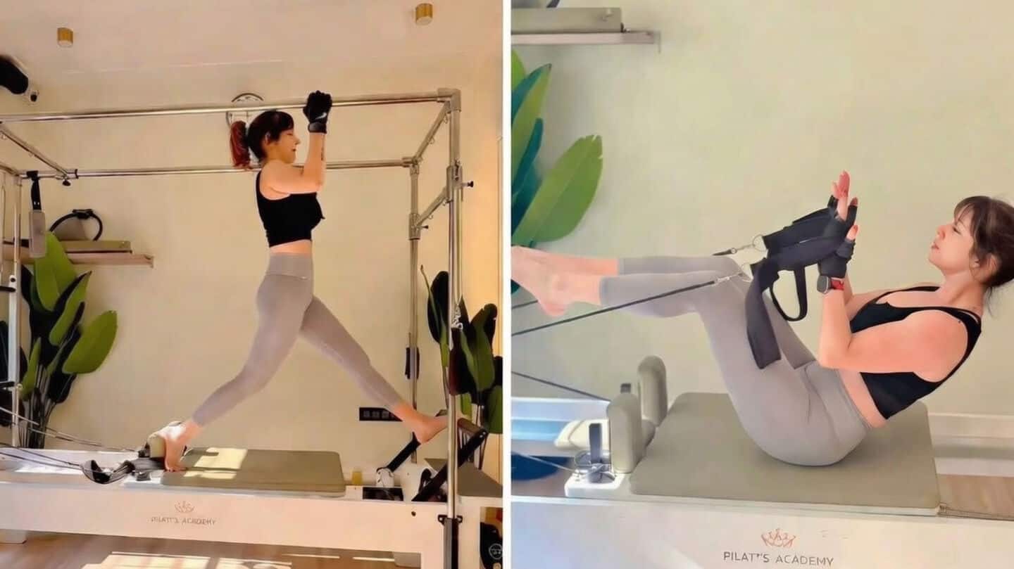 Khan, 50, posts Pilates reformer video urging consistency and faith