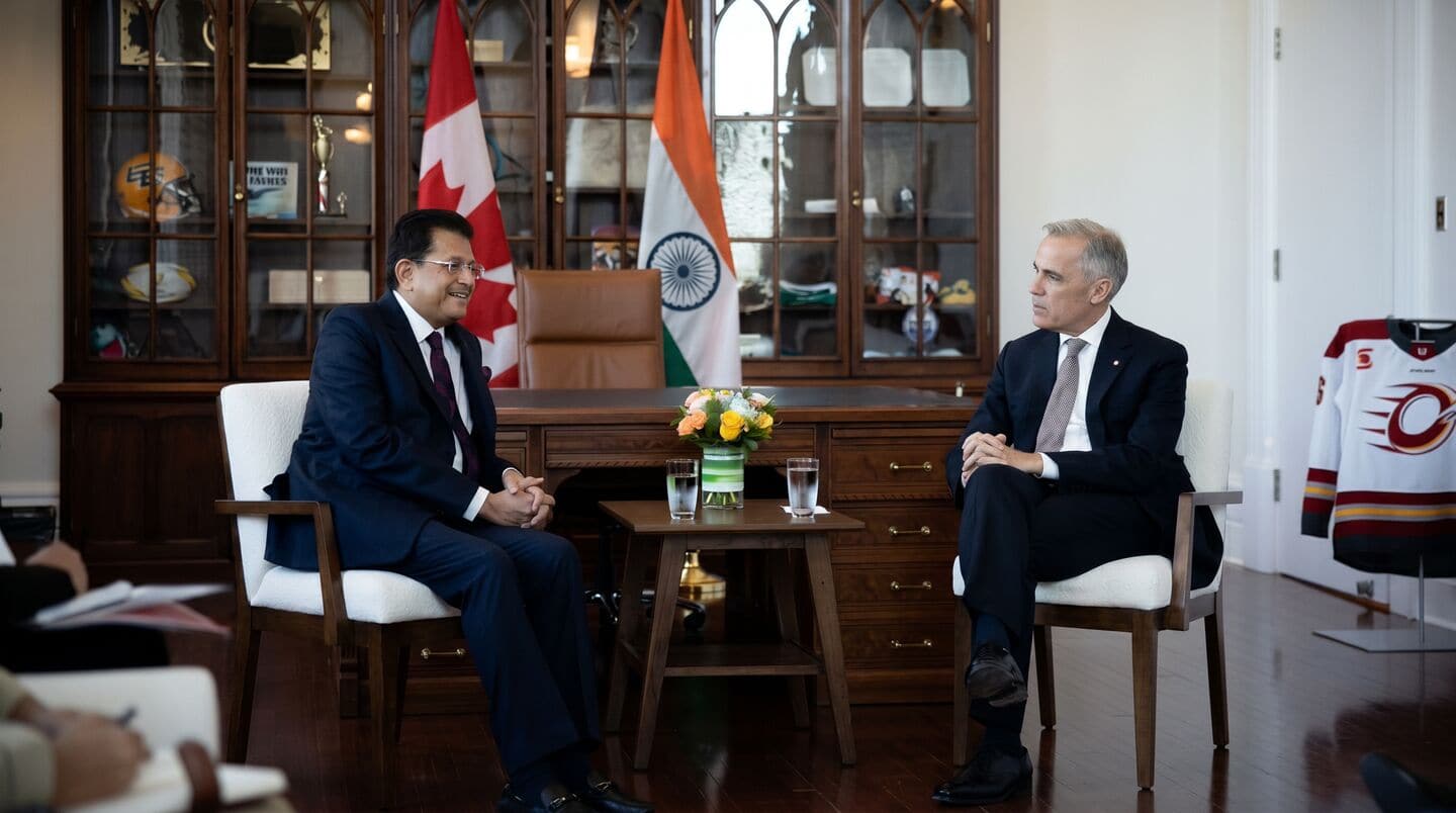 Piyush Goyal meets Mark Carney in Canada to advance CEPA