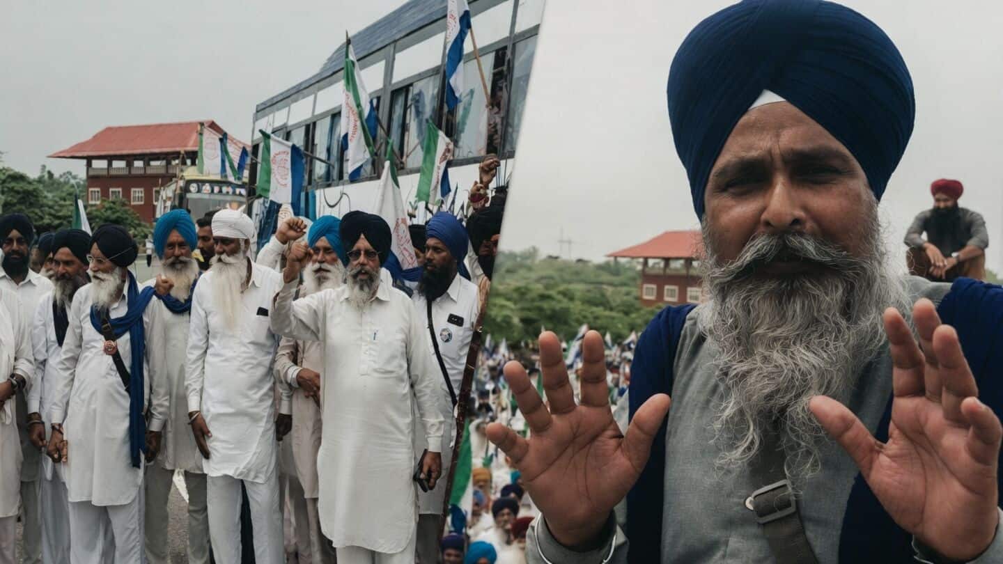 Punjab farmers head to Delhi for mahapanchayat against US deal