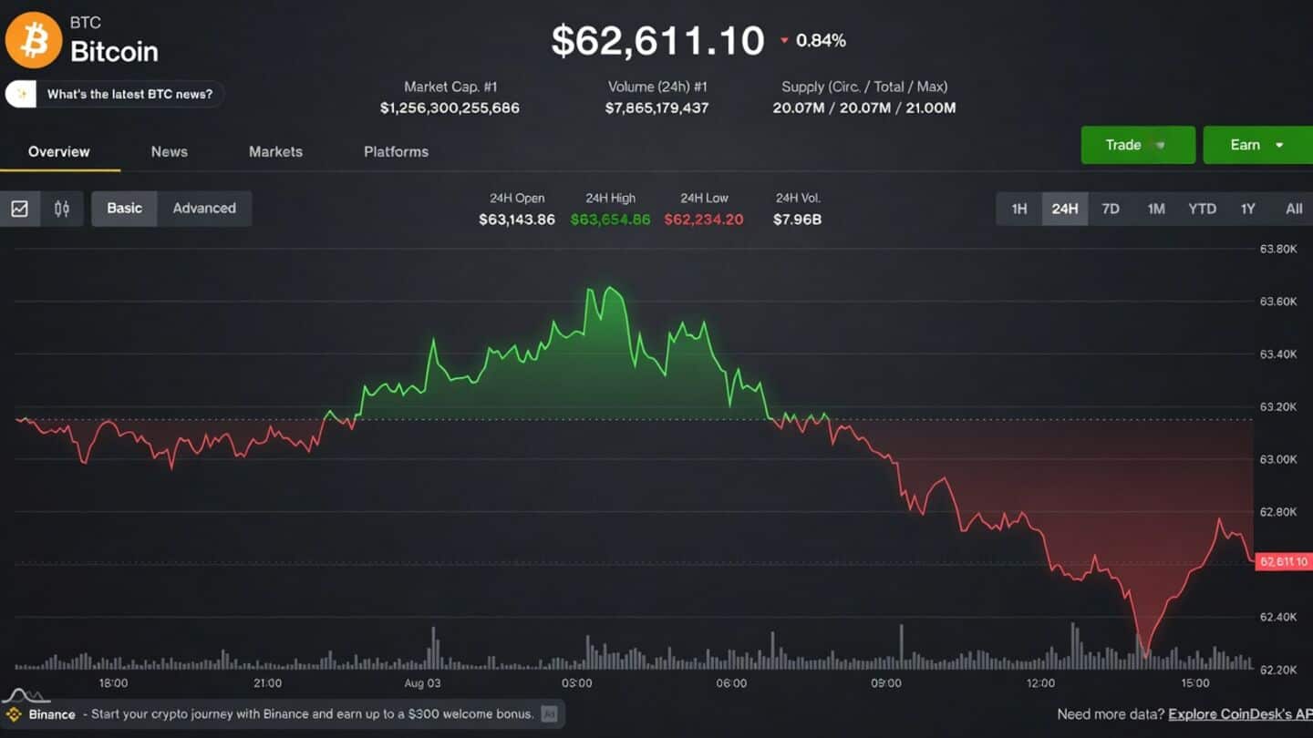 Coldcard $114 million hack spooks holders as Bitcoin and Ether fall